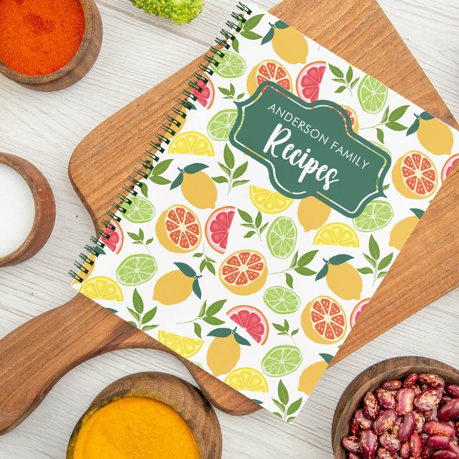 Cuaderno Recetas de la familia de patrones de Naranja de li (Subido por el creador)