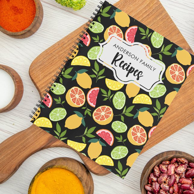 Cuaderno Recetas de la familia de patrones de Naranja de li (Subido por el creador)