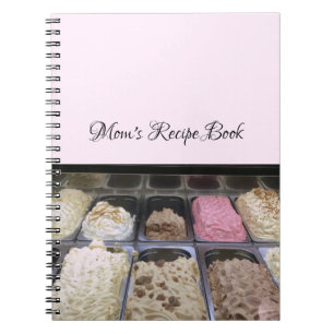 Cuaderno Recetas de Mamás de Helado