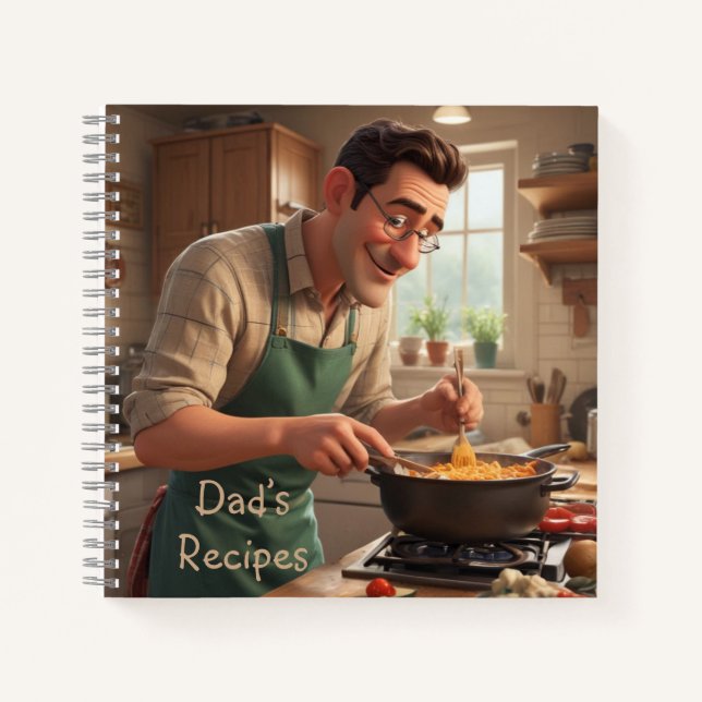 Cuaderno Recetas de papá (Anverso)