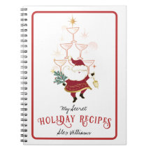 Recetas de Santa de Navidad Tini Bit Merry Martini