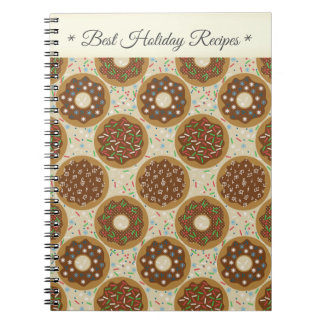 Cuaderno Recetas de vacaciones temáticas de donas