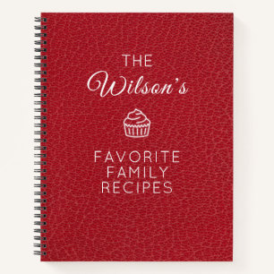 Cuaderno Recetas familiares favoritas