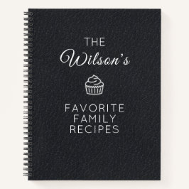 Cuaderno Recetas familiares favoritas