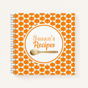 Cuaderno Recetas Favoritas de la Familia de Calabaza de la