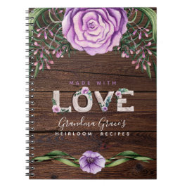 Cuaderno RECETAS - Heredero Regalo Madre Madre Mamá