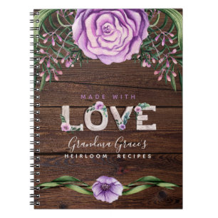 Cuaderno RECETAS - Heredero Regalo Madre Madre Mamá