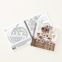 Cuaderno RECETAS - Heredero Regalo Madre Madre Mamá