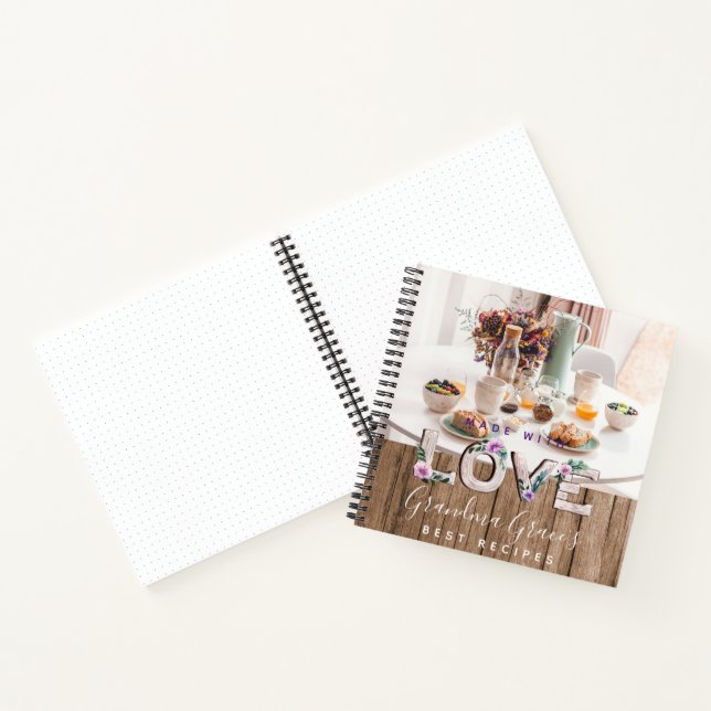 Cuaderno RECETAS - Heredero Regalo Madre Madre Mamá (Interior)