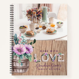 Cuaderno RECETAS - Heredero Regalo Madre Madre Mamá