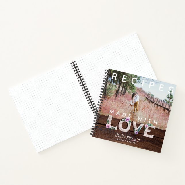 Cuaderno RECETAS - Madre Abuela Esposa Tesoro Familiar (Interior)