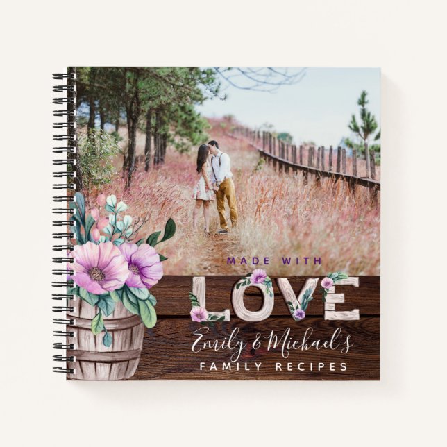 Cuaderno RECETAS - Madre Abuela Esposa Tesoro Familiar (Anverso)