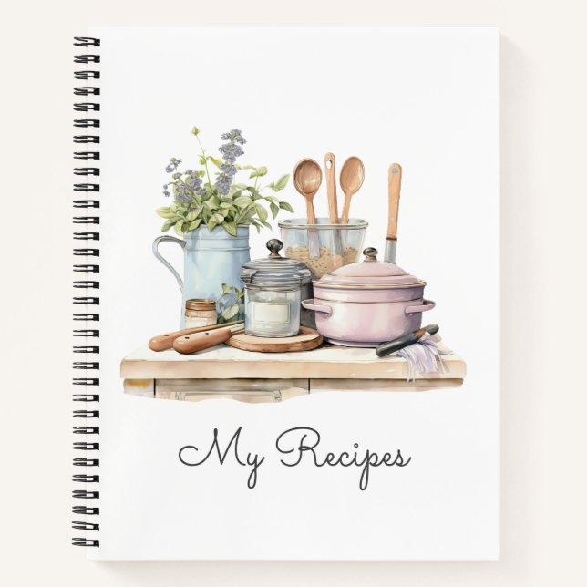 Cuaderno Recetas Personalizadas (Anverso)