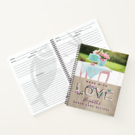 Cuaderno RECETAS - Personalizadas para la abuela recién cas