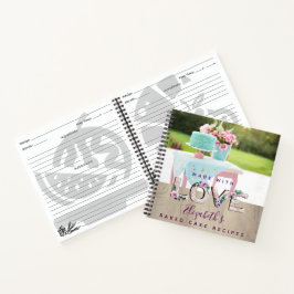 Cuaderno RECETAS - Personalizadas para la abuela recién cas