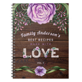Cuaderno RECETAS - Regalo Para Familia Abuela Madre Persona