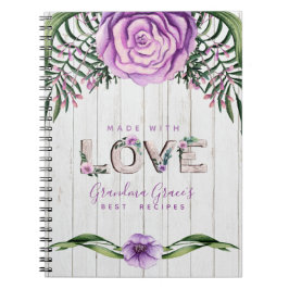 Cuaderno RECETAS - Regalo para la abuela de la familia Pers