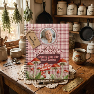 Cuaderno Recetas Secretas Personalizadas de la Abuela Foto