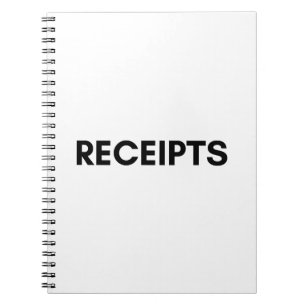 Cuaderno recibos