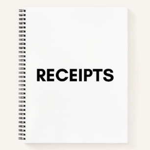 Cuaderno recibos