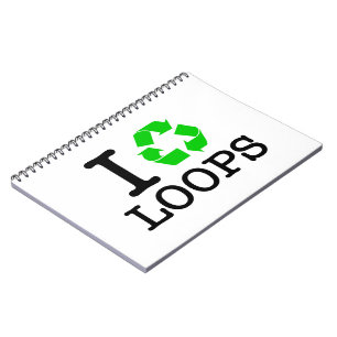 Cuaderno Reciclar bucles