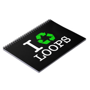 Cuaderno Reciclar bucles