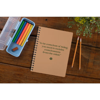 Cuaderno Reclama tu conciencia - Vida consciente