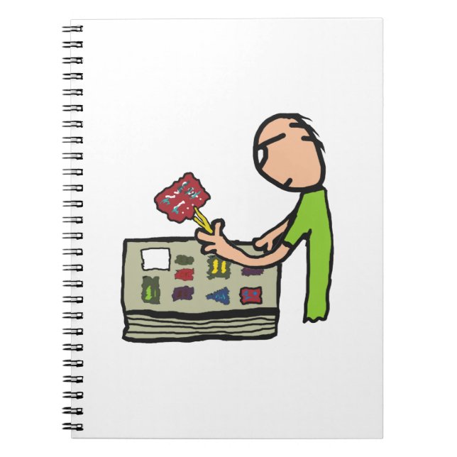 Cuaderno Recolección de estampillas fililatas (Frente)