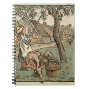 Cuaderno Recolectando manzanas, "de campeones del DES de