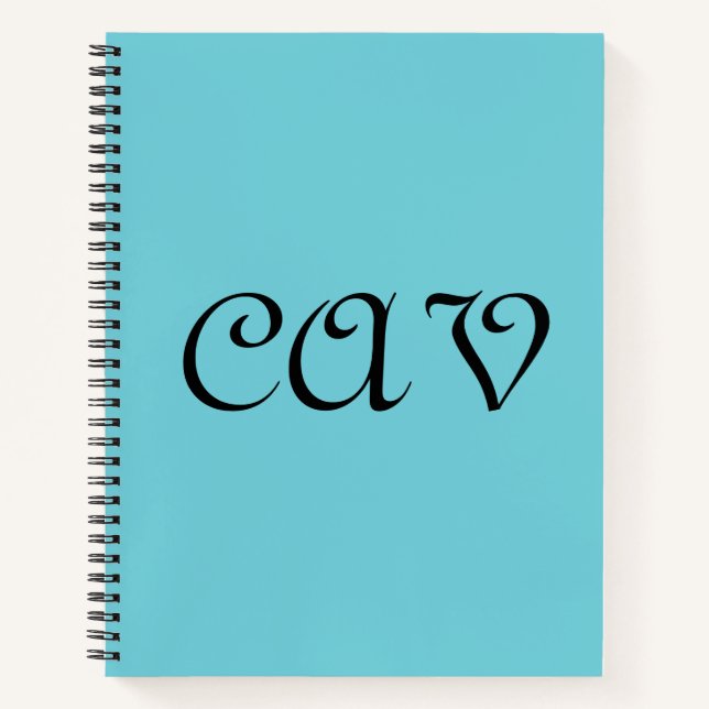 Cuaderno Recoleta Cornflower Blue (Anverso)
