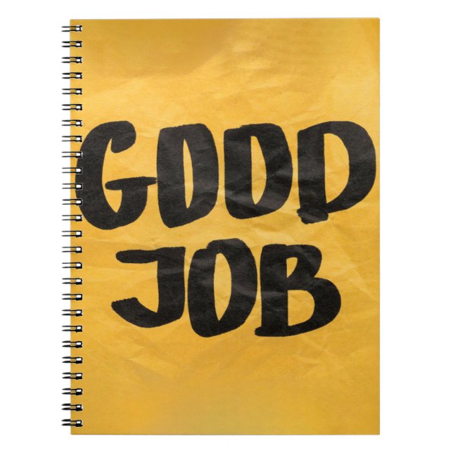 Cuaderno Reconocimiento de buen empleo y elogios positivos  (Frente)