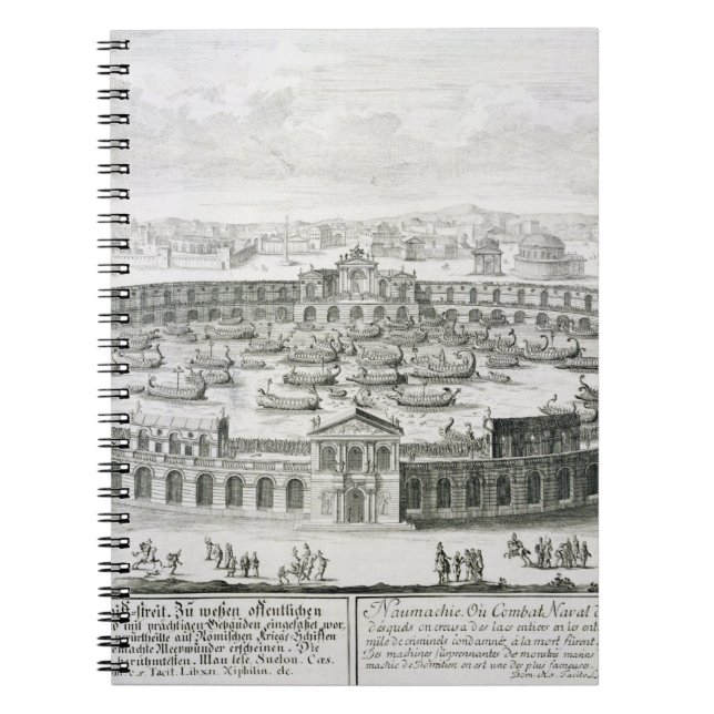 Cuaderno Reconstrucción de una batalla naval romana, de (Frente)