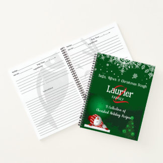 CUADERNO RECOPILACIÓN DE RECETAS DE FAMILIA DE NAVIDADES