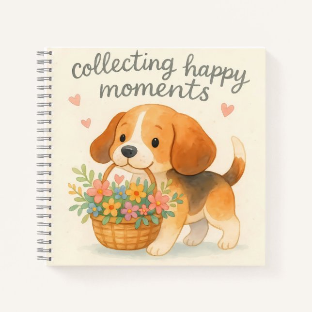 Cuaderno Recopilando Momentos Felices (Anverso)