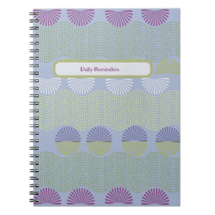 Cuaderno Recordatorios diarios 