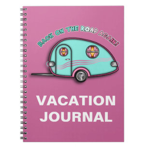 Cuaderno Recorrido de viaje de RV Trailler - NOTEBOOK