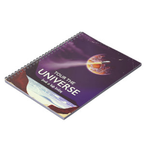 Cuaderno Recorrido por el poster de ciencia ficción vintage
