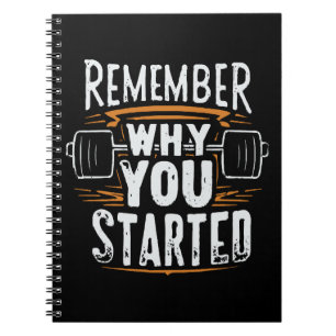 Cuaderno Recuerda por qué empezaste