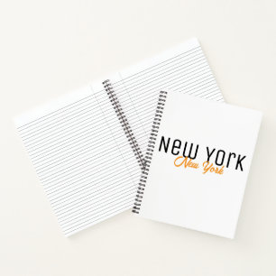 Cuaderno Recuerdo de la ciudad de Nueva York, Nueva York