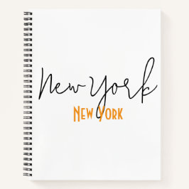 Cuaderno Recuerdo de la ciudad de Nueva York, Nueva York