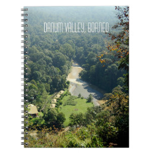 Cuaderno Recuerdo de la opinión aérea de la selva de la