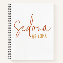 Cuaderno Recuerdo de viaje de Sedona Arizona