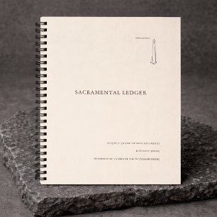 Cuaderno Recuerdo religioso de Bautizo/Confirmación/ Comuni