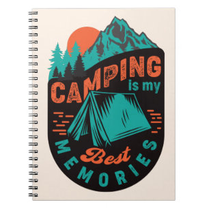 Cuaderno Recuerdos de camping