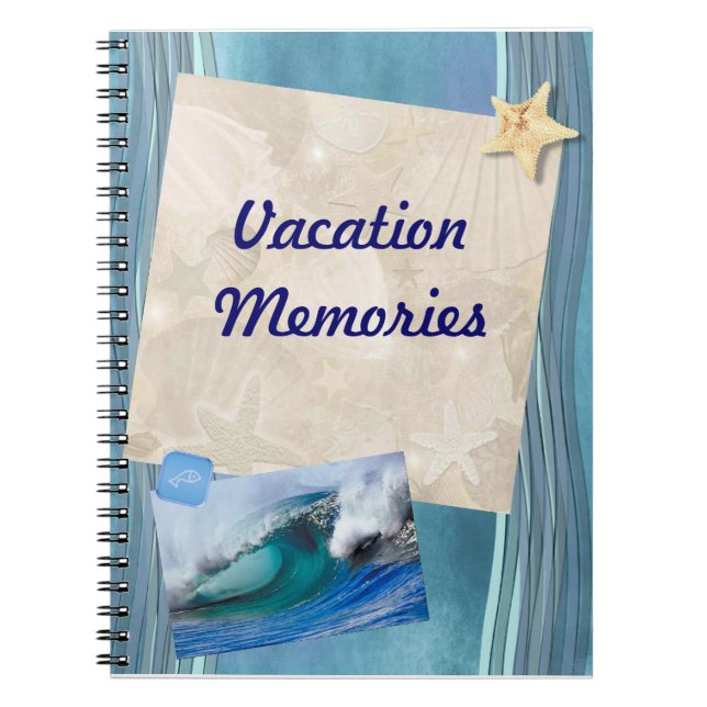 Cuaderno Recuerdos de las vacaciones (Frente)