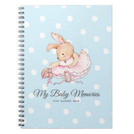 Cuaderno Recuerdos de MI BEBÉ - Ballerina de Conejo