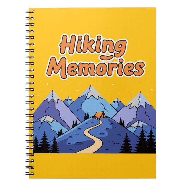 Cuaderno "Recuerdos de Senderismo" Caprichoso Camping de Mo (Frente)