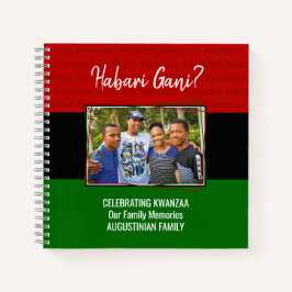 Cuaderno Recuerdos familiares HABARI-GANI modernos Foto Kwa