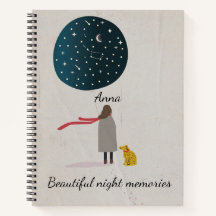 Recuerdos nocturnos de belleza personalizada