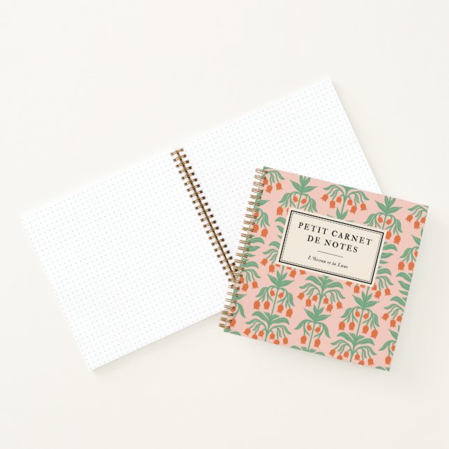 Cuaderno Red Bellflower (Interior)